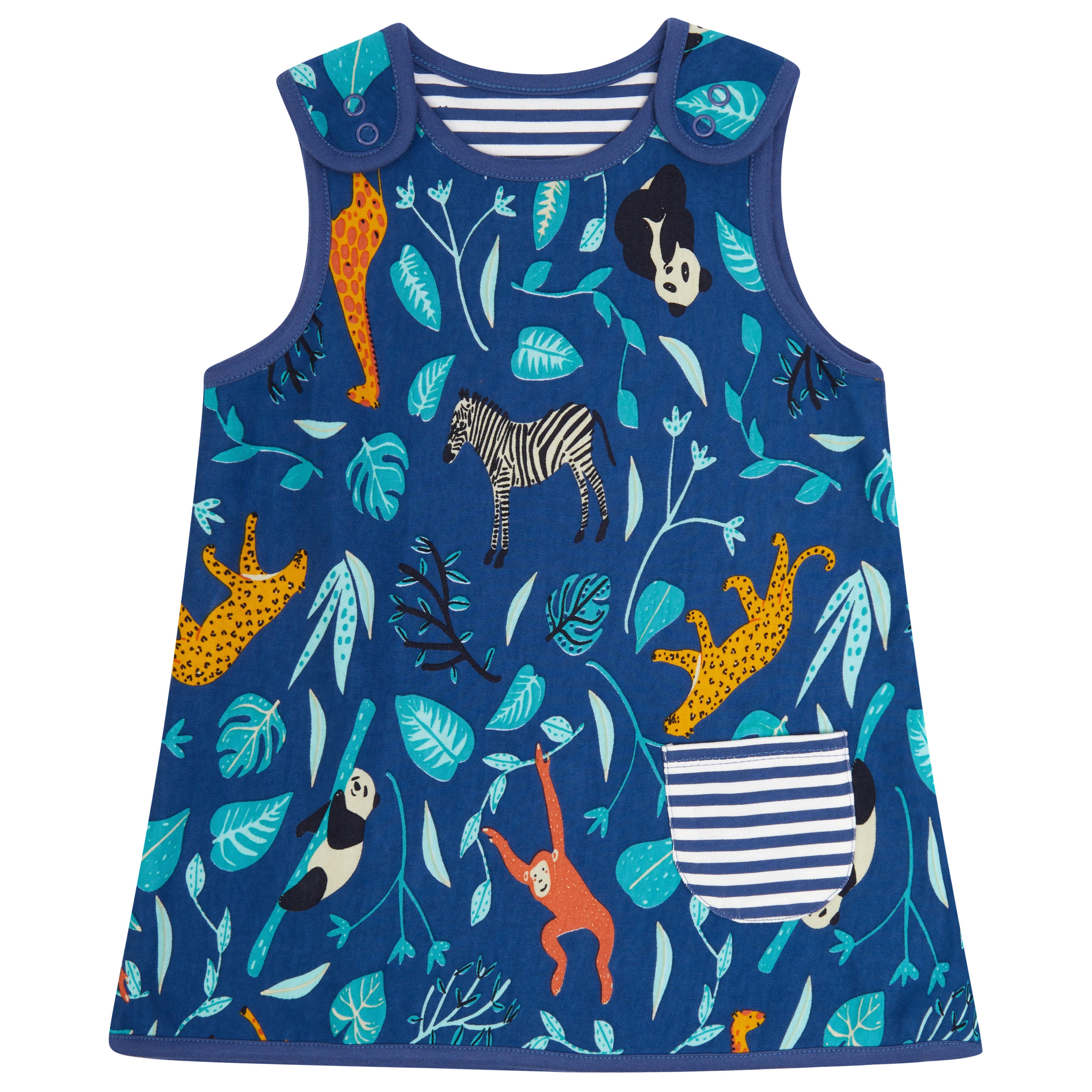 Piccalilly Reversible Dress - Wildlife ...